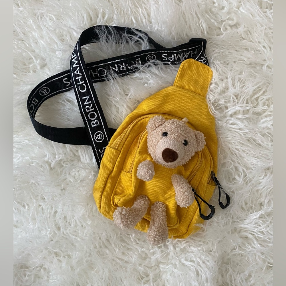 Kids teddy bear bag
